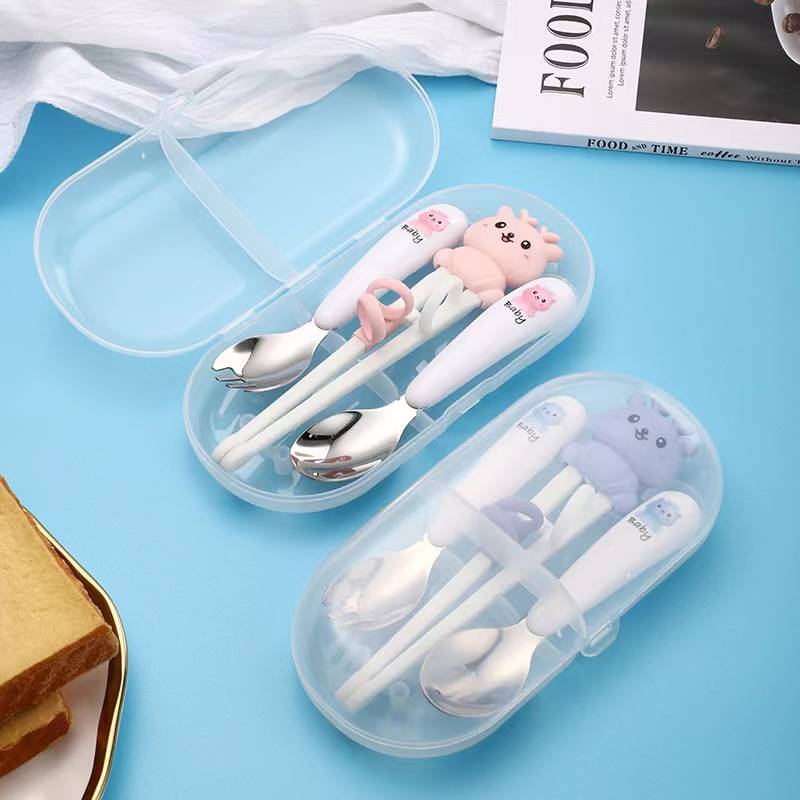 Children's chopsticks automatically played chopsticks to assist in learning, training training.