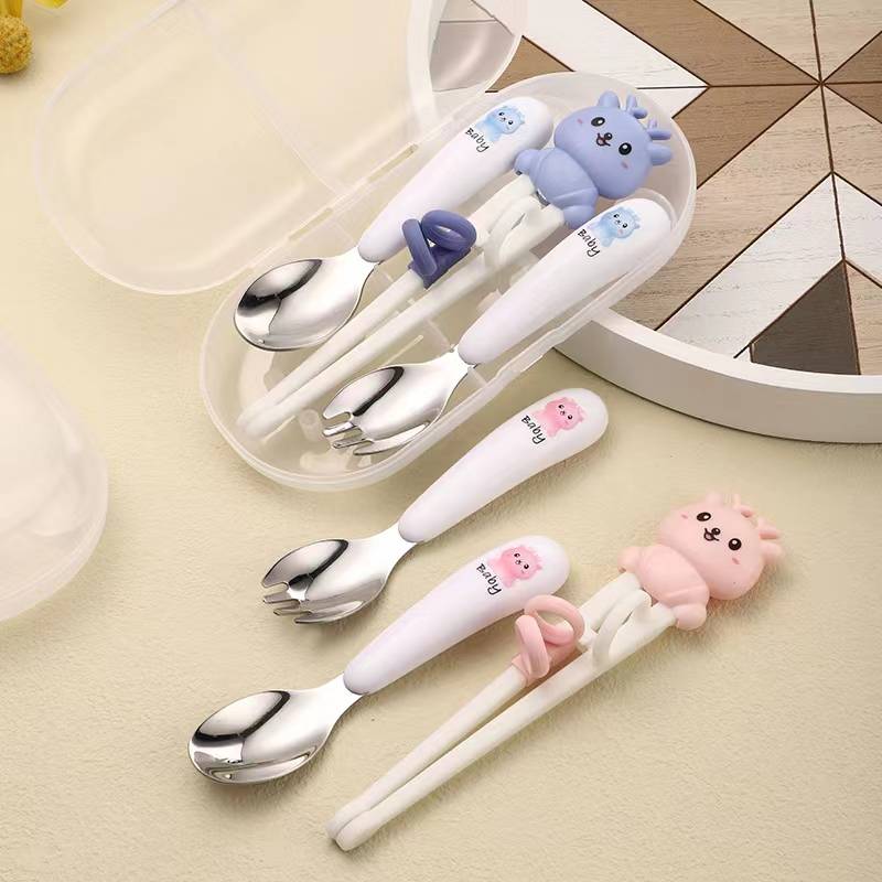 Children's chopsticks automatically played chopsticks to assist in learning, training training.