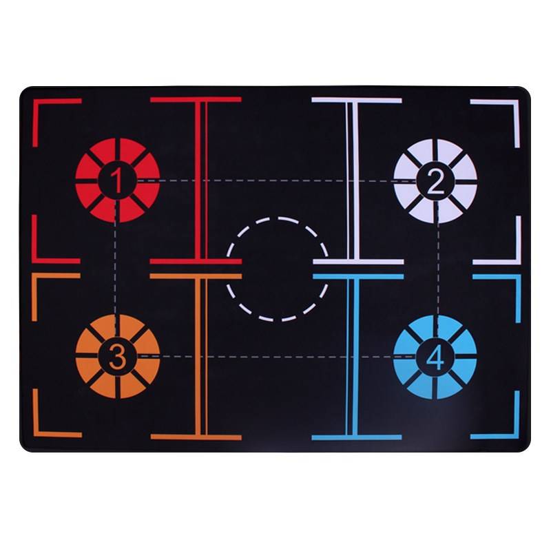 Basketball footsteps training room indoor sound insulation home paceing ball control equipment assisted equipment physical auxiliary training pad