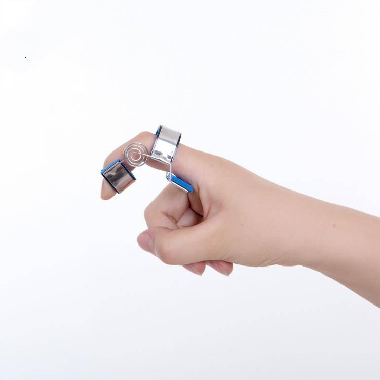 Finger splint fingers joint correction fracture fixation protection finger strength training activity equipment spring assistance