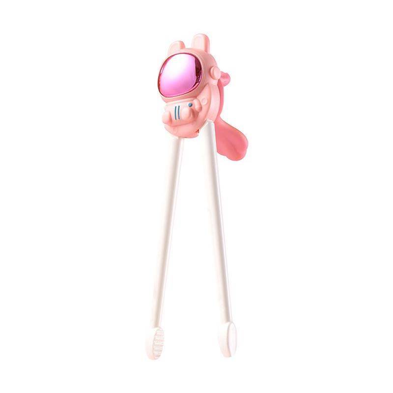 Children dedicated chopsticks, food grade tiger mouth training cartoon correction positioning, learning chopstick baby dining auxiliary exercise