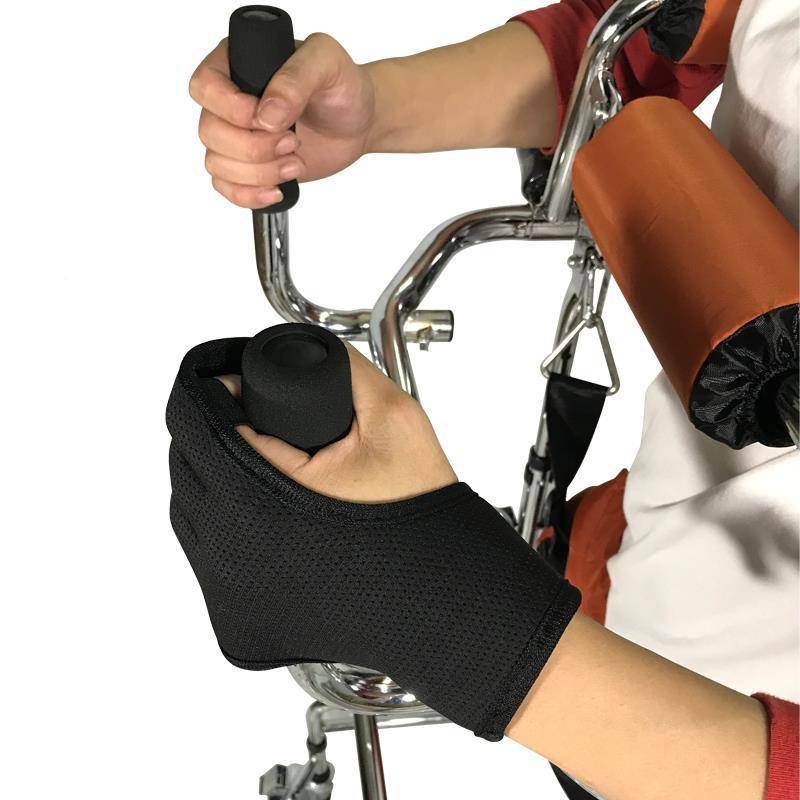 Old people learn walking cars rehabilitation auxiliary gloves Fixed hand finger grip stroke and hemiplegia rehabilitation training equipment