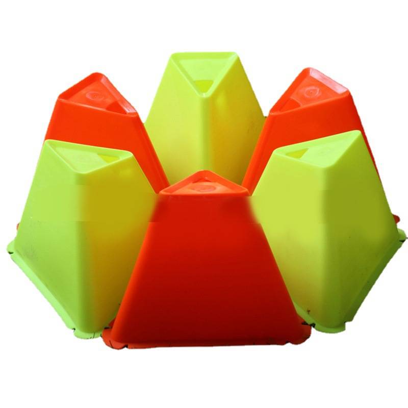 23cm hollow marks barrel barrier obstacle logo disc round smoothing flower pile basketball training auxiliary equipment cone -shaped bucket