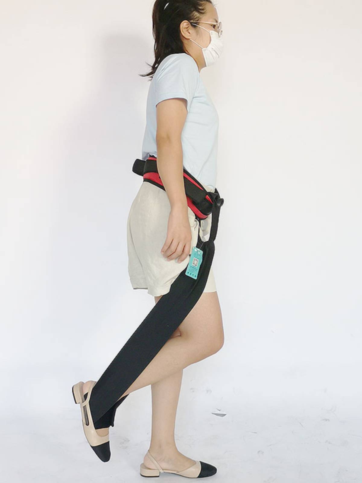 Hemiplegia helps to lift your feet and raised legs and trainer walking to help walk down the lower limb rehabilitation auxiliary veteran joint
