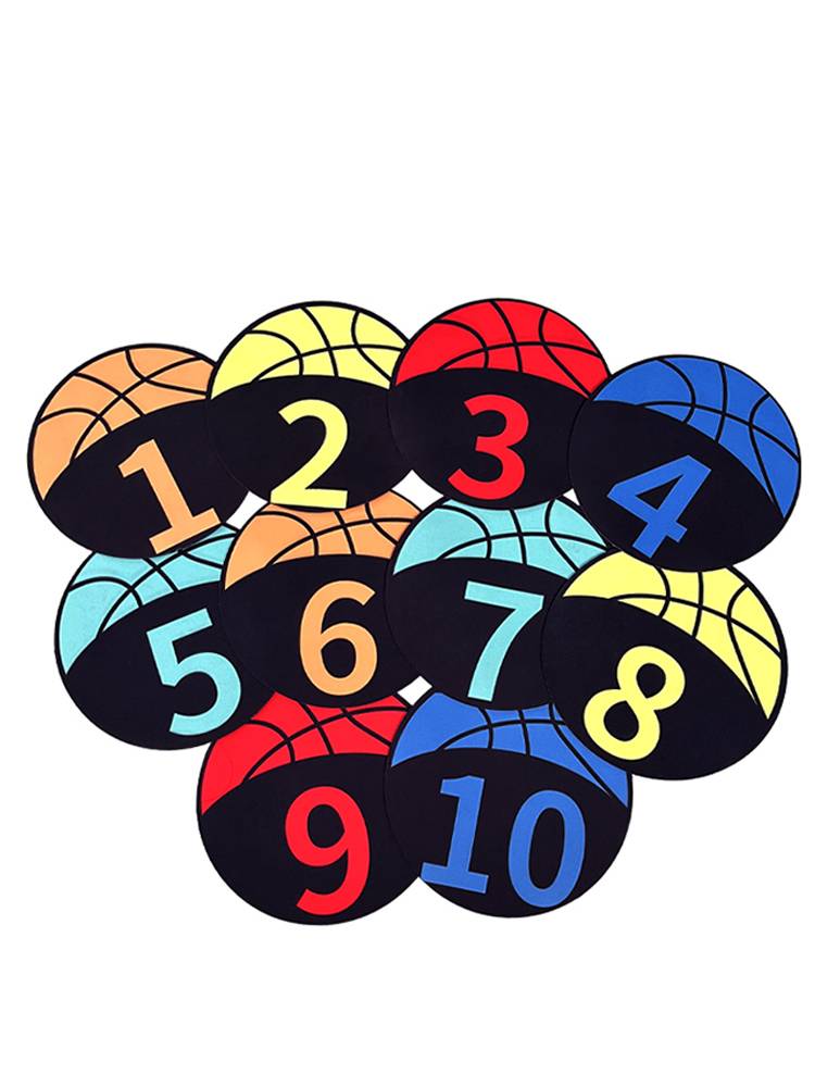 Basketball Digital Label Disc Described Basketable Discarer Training Teaching Aids Basketball Training Auxiliary