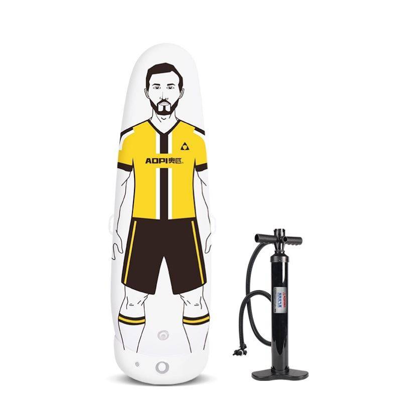Yellow Football Person Wall 1+Blood Barrel