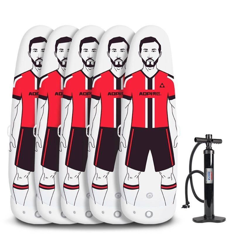 5+1 air tube on the Red Football Wall