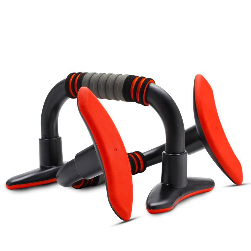 S -shaped steel push -up bracket Healthy abdomen, pectoral muscle abdominal muscles, abdominal muscle arm force training home fitness equipment non -slip H -shaped
