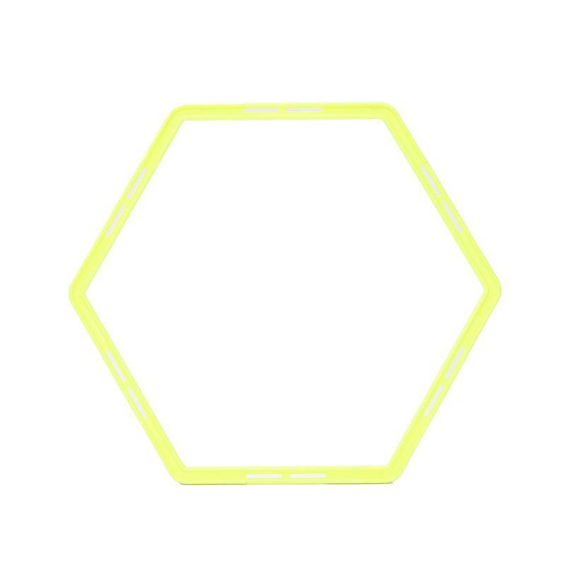 New Football Training Auxiliary Tools Hexagonal Sensory Training Ring 50 cm hexagonal ring