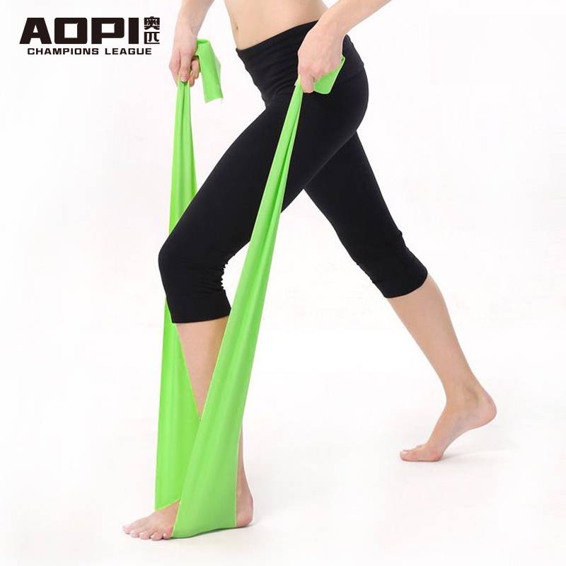 Elastic band resistance belt pull -up body to assist with yoga fitness men's tension band training circle women's ribs elastic band
