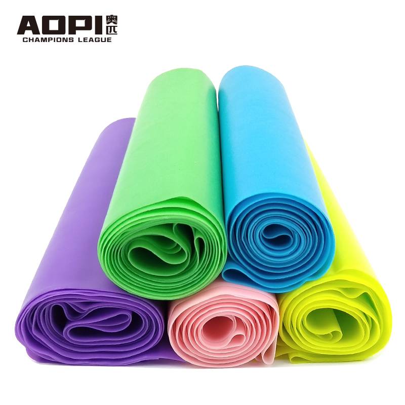 Elastic band resistance belt pull -up body to assist with yoga fitness men's tension band training circle women's ribs elastic band