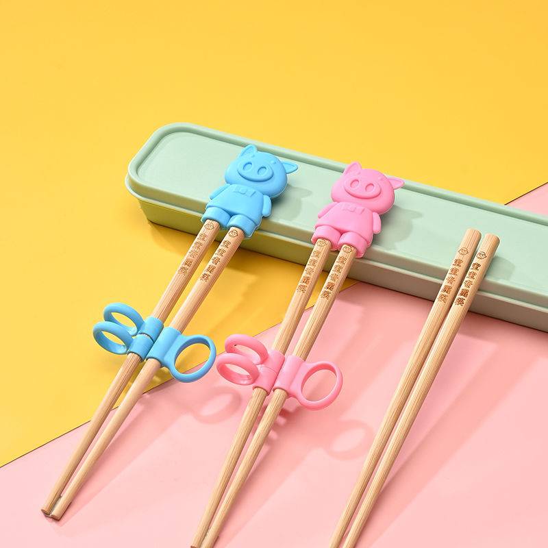 [Two pairs] Pink+Blue Pig