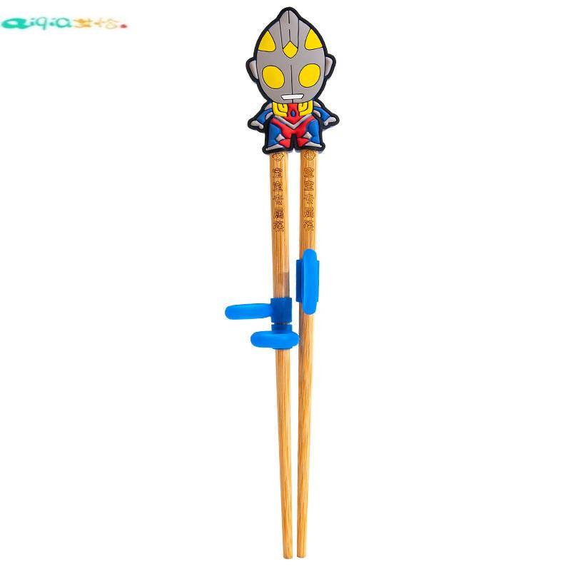 Ultraman chopsticks children training chopsticks, tiger mouth chopsticks auxiliary practice baby children specialty 2346-12 years old tableware