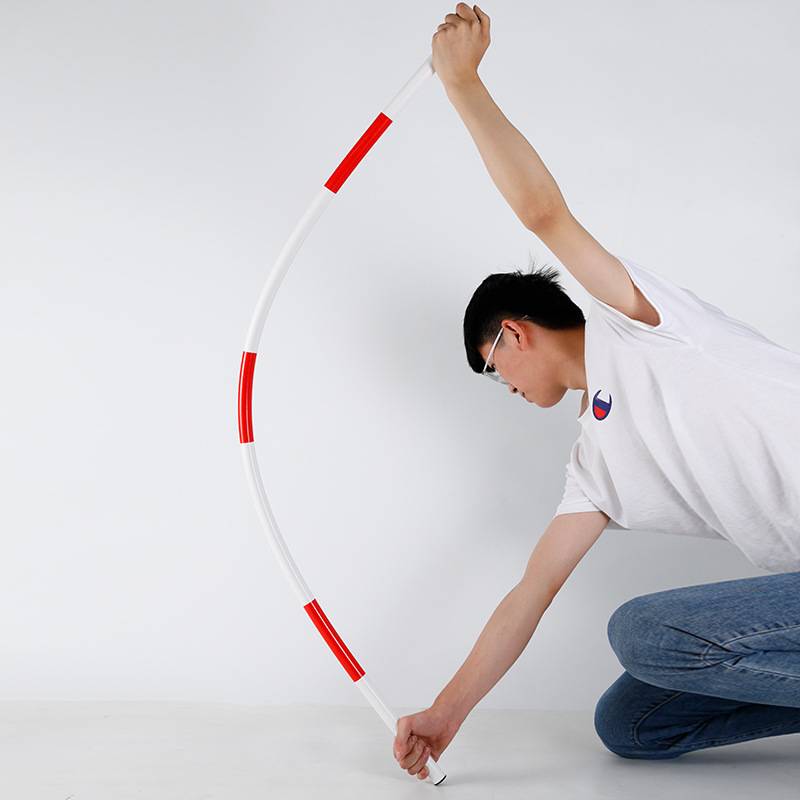 Soccer training poles, snake-shaped running rods, pins, water corner flag training aid poles