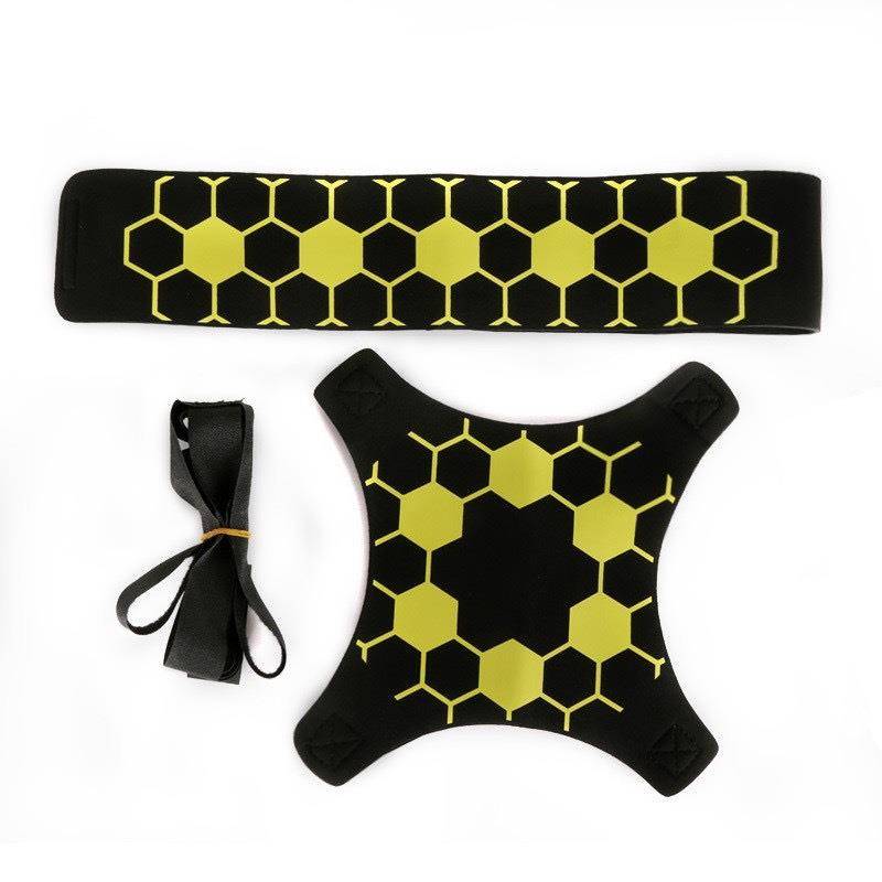 Spot new elementary and middle school students football set football training equipment auxiliary equipment back rotation strap ball bag