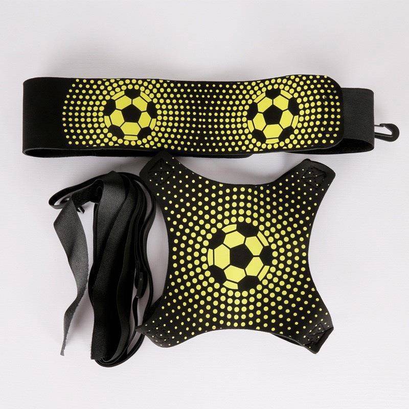 Spot new elementary and middle school students football set football training equipment auxiliary equipment back rotation strap ball bag