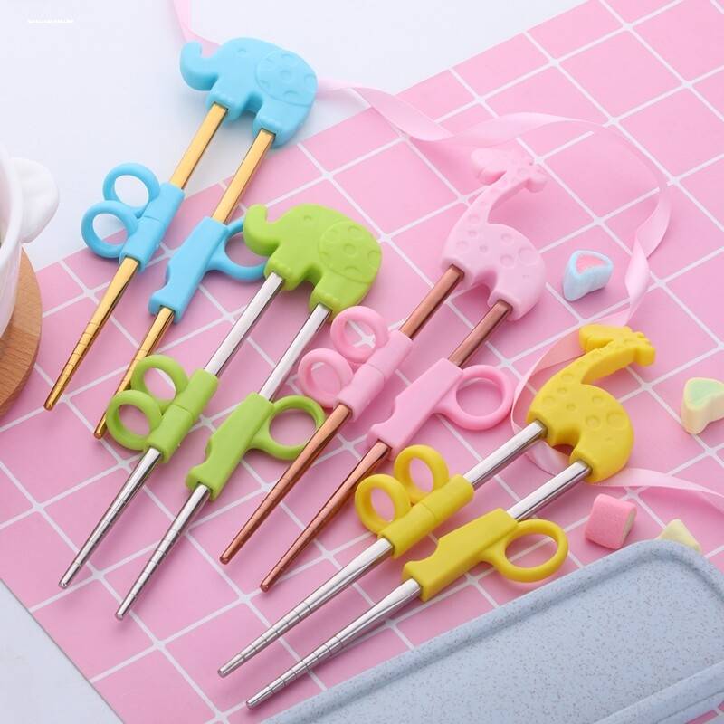 Children's chopsticks 316, 1 12 -year -old baby training Learn chopsticks, chopsticks, big children's corretor assisted practice chopstick artifact