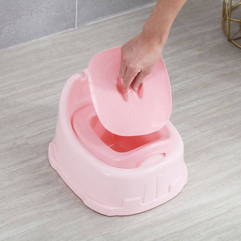Children's toilet training urinal squatting toilet children's toilet large auxiliary small cushion cartoon male and female baby
