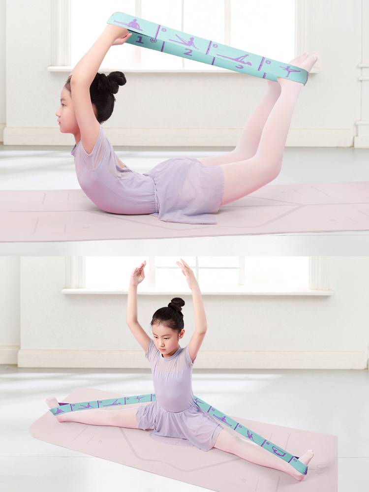 Children's dance special elastic band digital tension band tension band training bandage Latin dance exercise auxiliary tool