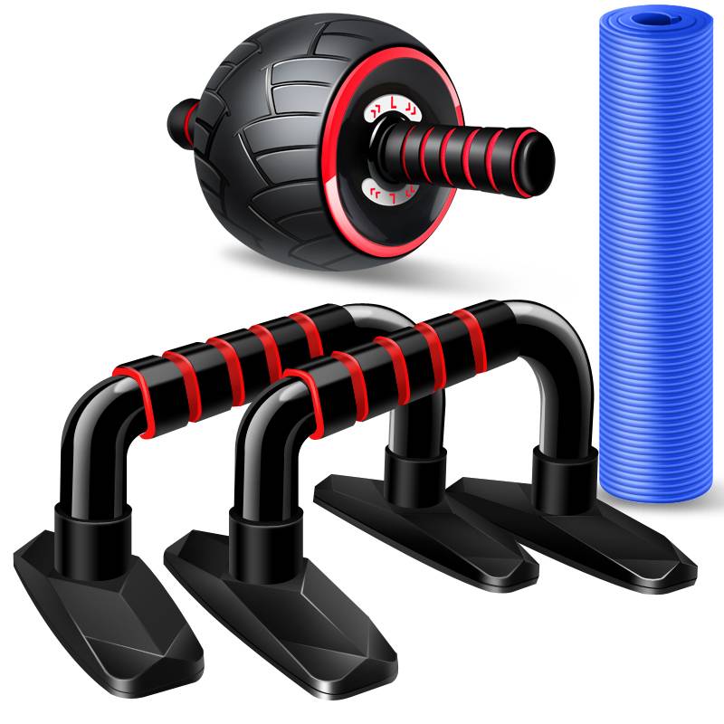 S -shaped push -up bracket Russia supports fitness wheel abdominal muscles, god equipment men exercise pectoral muscles, family training