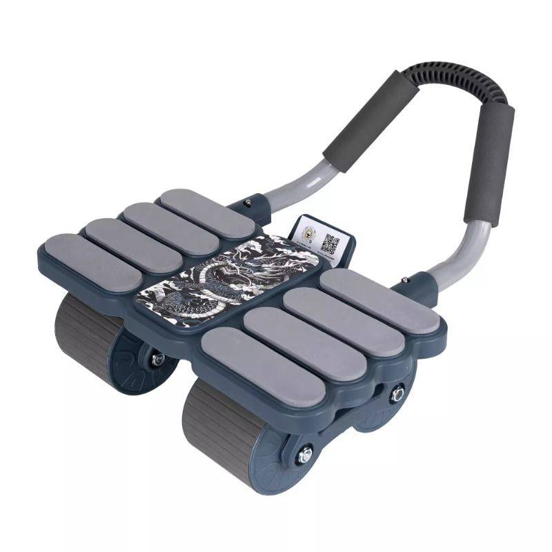 Automatic rejuvenation of the abdomen wheel 2024 Newly upgraded professional fitness equipment Plate support exercise exercise exercise abdominal muscles