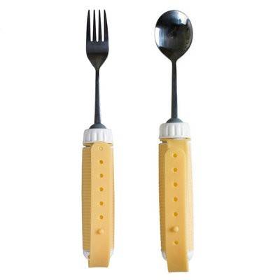 Elderly auxiliary spoon disabilities Portable instruments Different tableware Daily Life Stroke Hemiplegia Rehabilitation Training Equipment