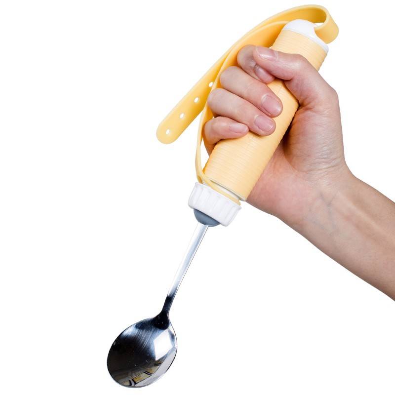 Elderly auxiliary spoon disabilities Portable instruments Different tableware Daily Life Stroke Hemiplegia Rehabilitation Training Equipment