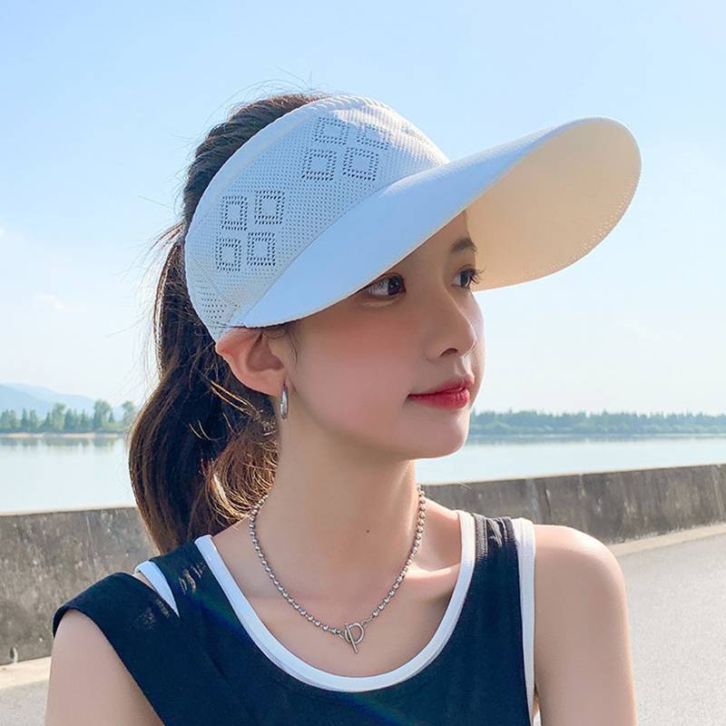 Empty hat girl summer sun hat casual sunscreen baseball peaked cap