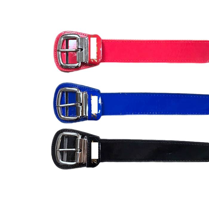 Clear Japanese -style baseball belt belt blue black red adult teenager