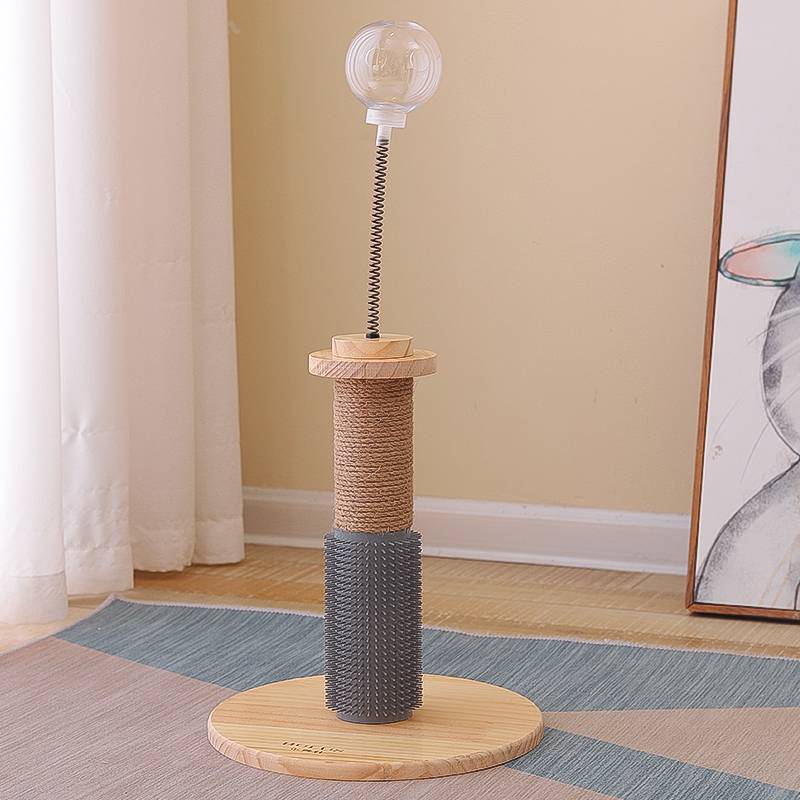 Leaky food+scratching column with itching [large hole frozen dry ball]