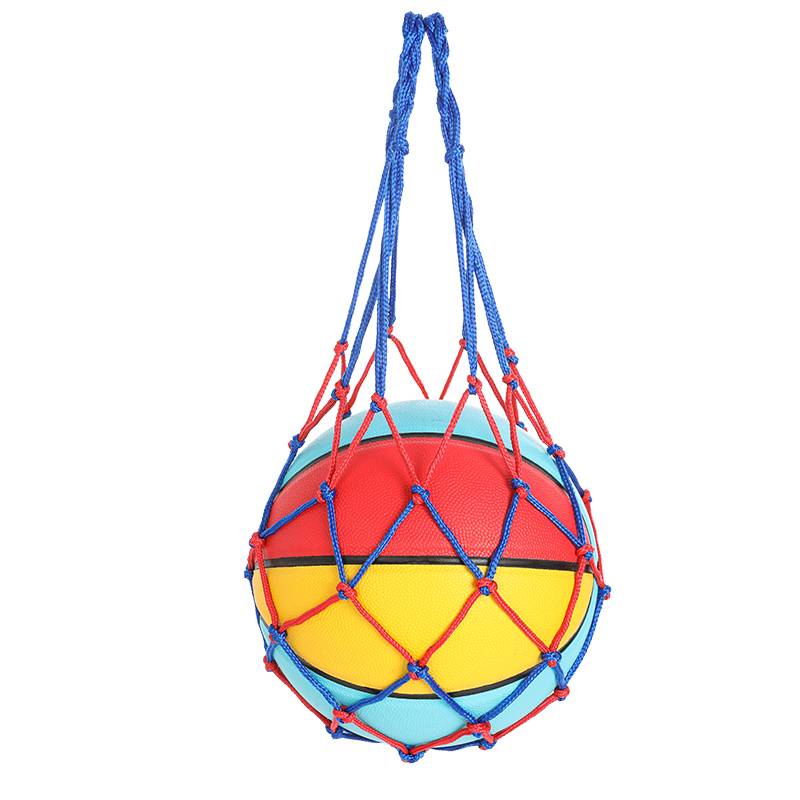 Basketball basketball net pocket Student storage bag children's football volleyball net bag basketball bag plus rough inheritance major capacity