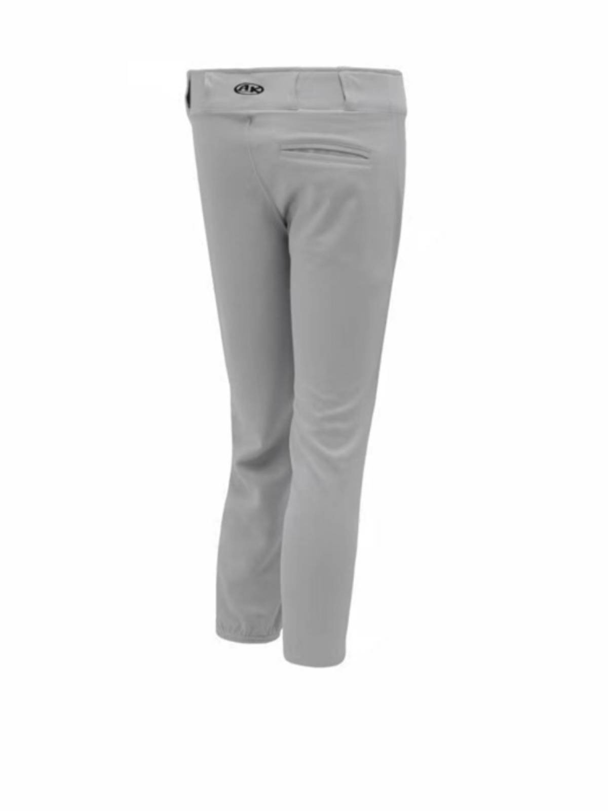 American AK Professional Baseball Baseball Barball Pants Straight Pass to loose waist white gray black adult children