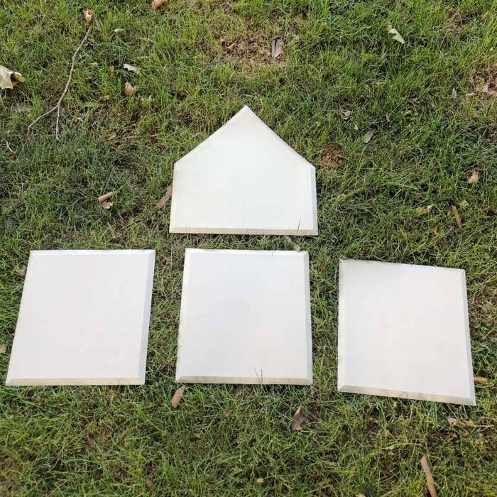 Professional thickened rubber basement four -piece ground floor baseball stadium This category square base base baseball professional training competition