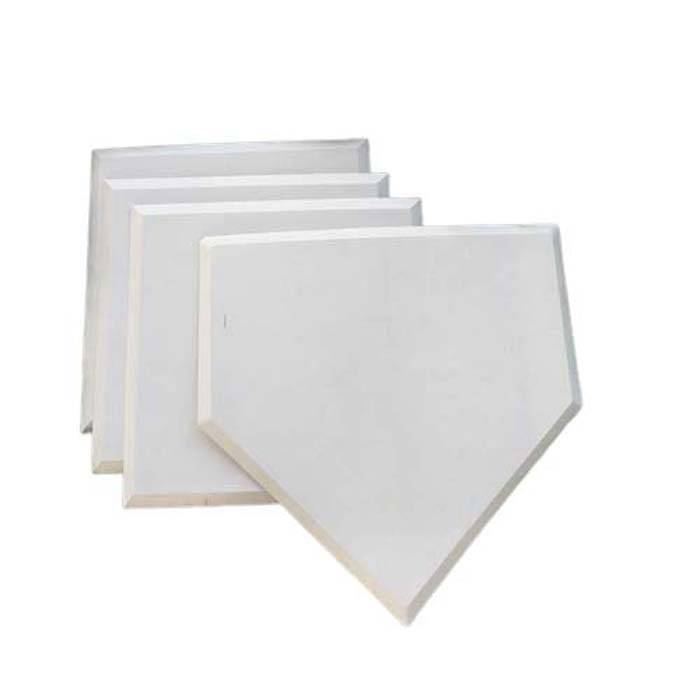 Professional thickened rubber basement four -piece ground floor baseball stadium This category square base base baseball professional training competition
