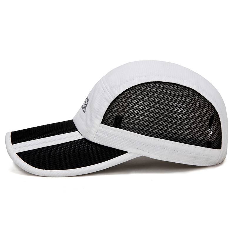 New product net eye can fold the baseball hat Men and women, spring and summer outdoor sun sunscreen peaked cap