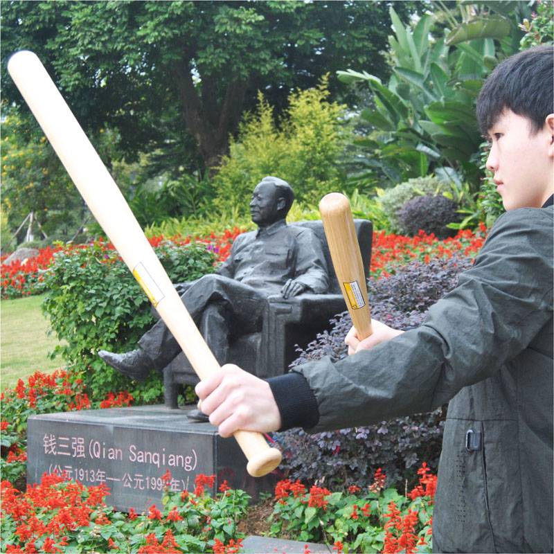 Baseball Stick Sticks Solid Oak Stick Family Family with Patrol Strike Ball Hardwood Solid Wood Stick Baseball