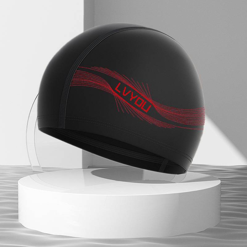 Red line cloth hat