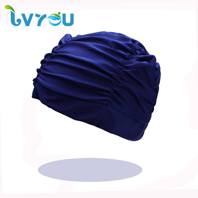 Tibetan pleated fold cloth hat (long hair for long hair)