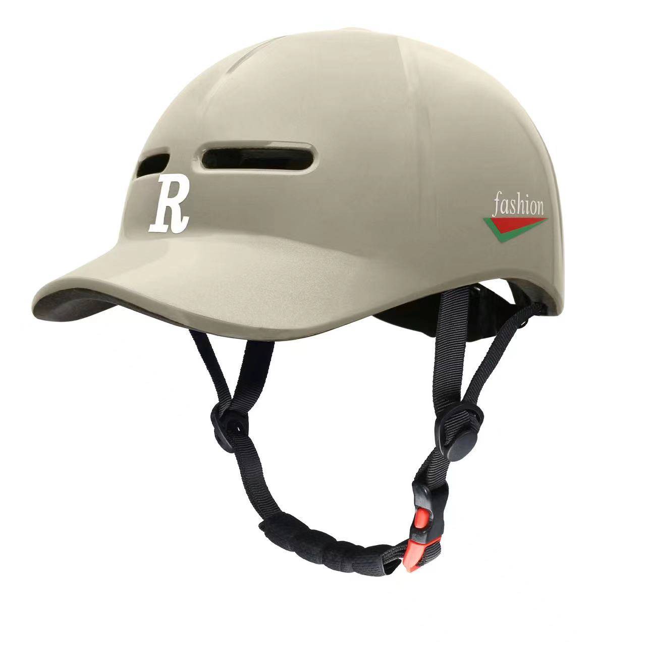 Summer personality molding peaked cap super light bicycle cycling helmet men and women roller skating baseball motorcycles