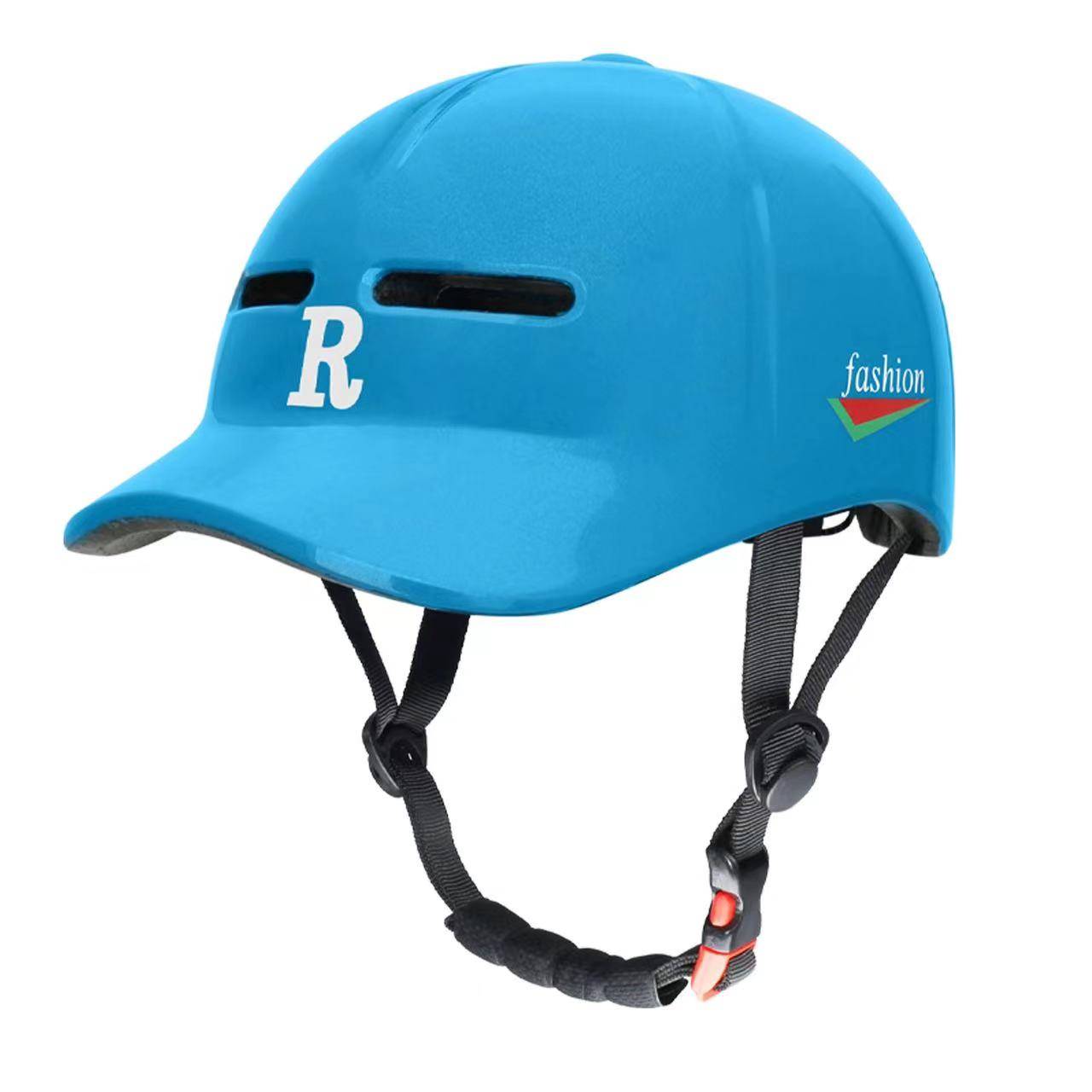 Summer personality molding peaked cap super light bicycle cycling helmet men and women roller skating baseball motorcycles