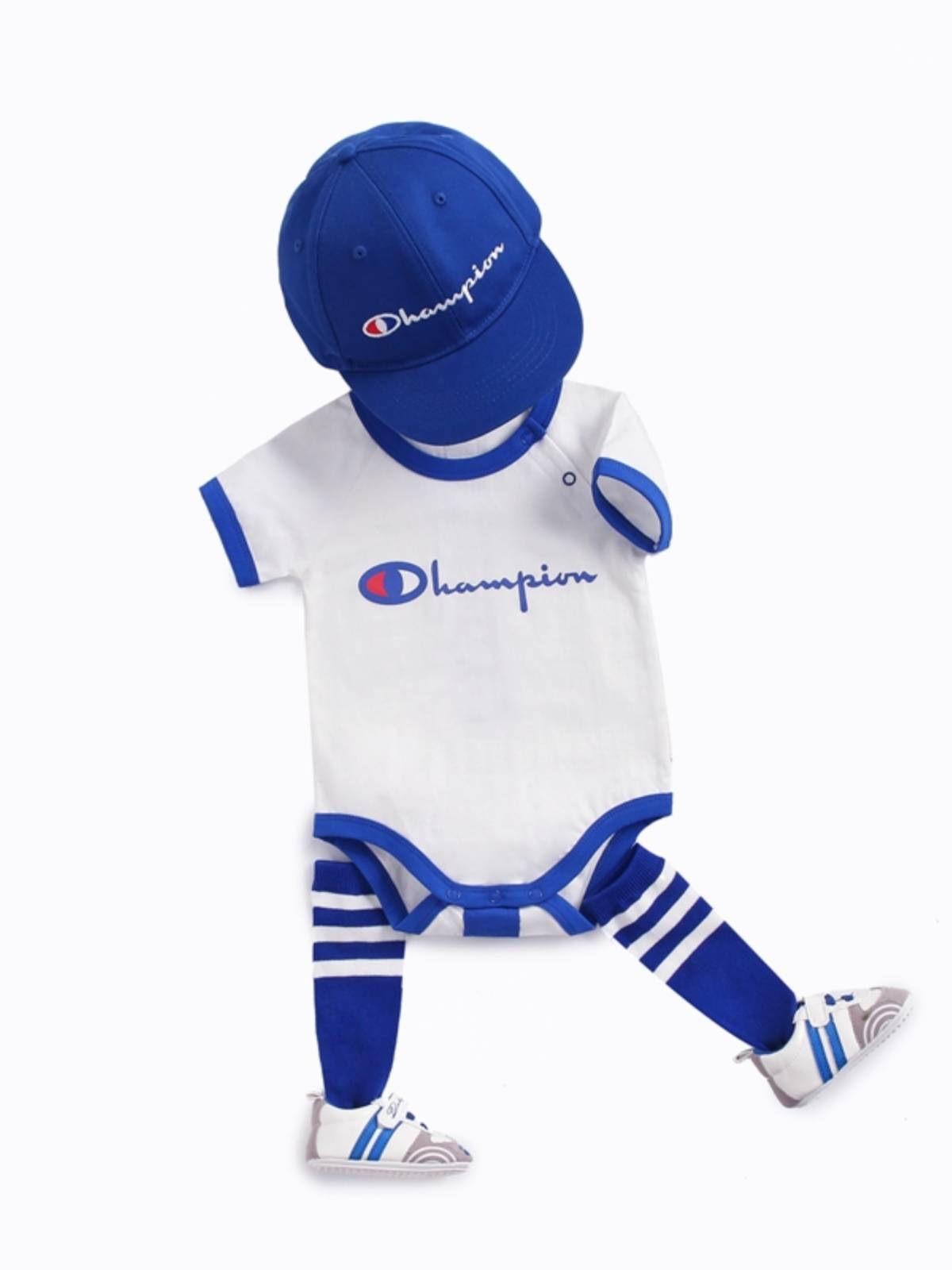 Cute Super cute baby clothes summer short -sleeved hac clothing pure cotton jacket men's sports baby baseball uniform triangular fart clothes