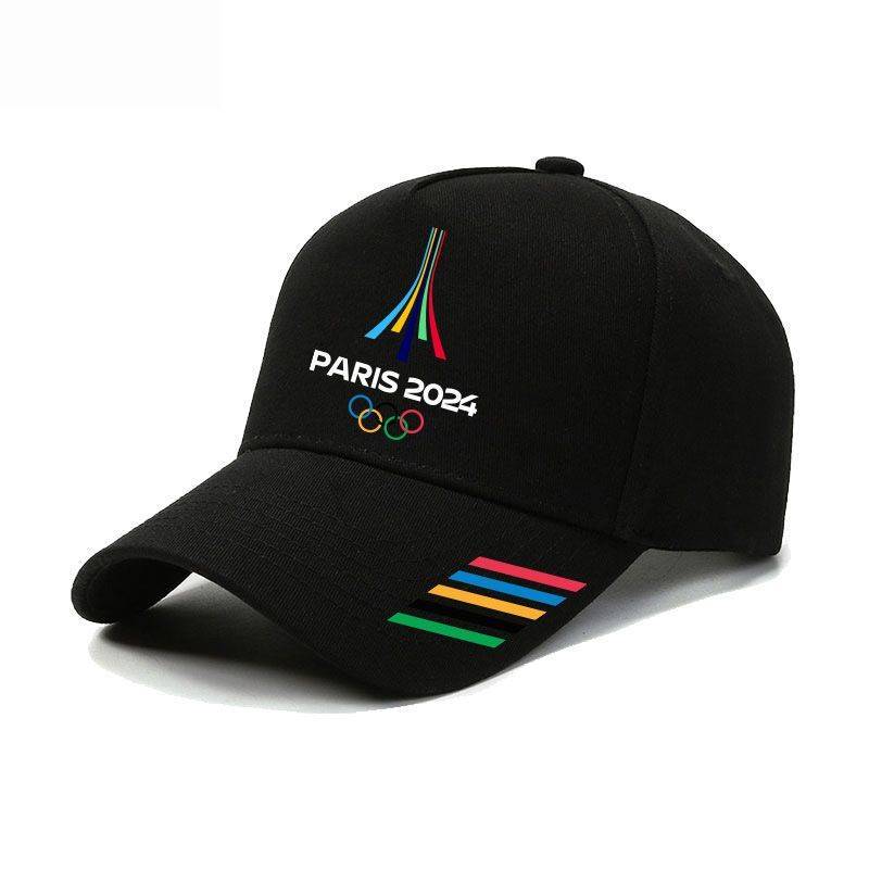 2024 Paris Olympic Games PARIS Five Ring Memorial Hat Outdoor Shadow Baseball Mot Slayer Duck Tongue Hat