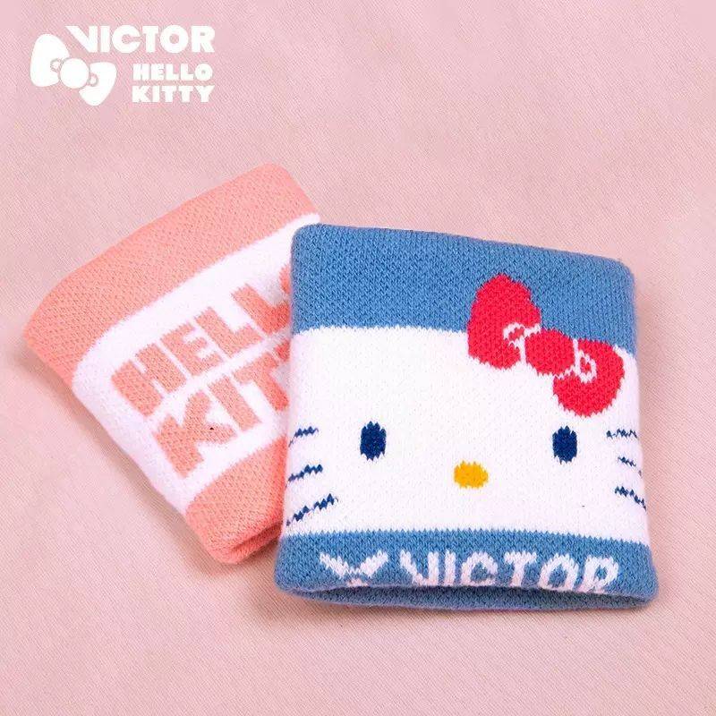 Victory Hello KT Snoopy Locked Crayon New Sports Running Men and Women's Sweat Badminton Wiring