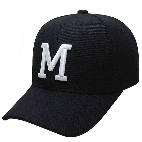 Hard -top baseball hat Embroidery letter large bid M Yinghao G high men's peaked female R Chaochun autumn T large dock enclosure