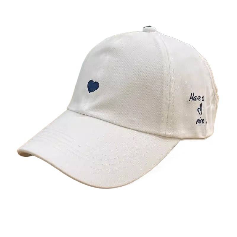 Girl hat, summer thin sunscreen top hat baby can ponytail peaked hat, children's baseball cap