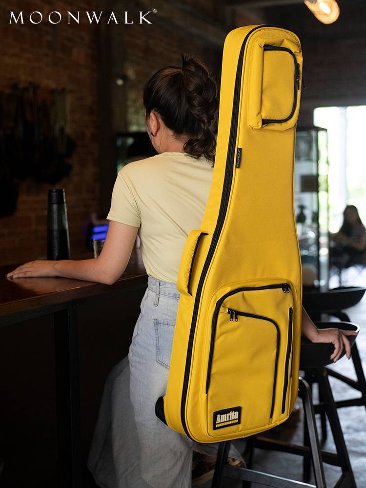 Moonwalk Alta series thickened waterproof electric guitar bazhaz 40 -inch 41 -inch folk wood guitar bag