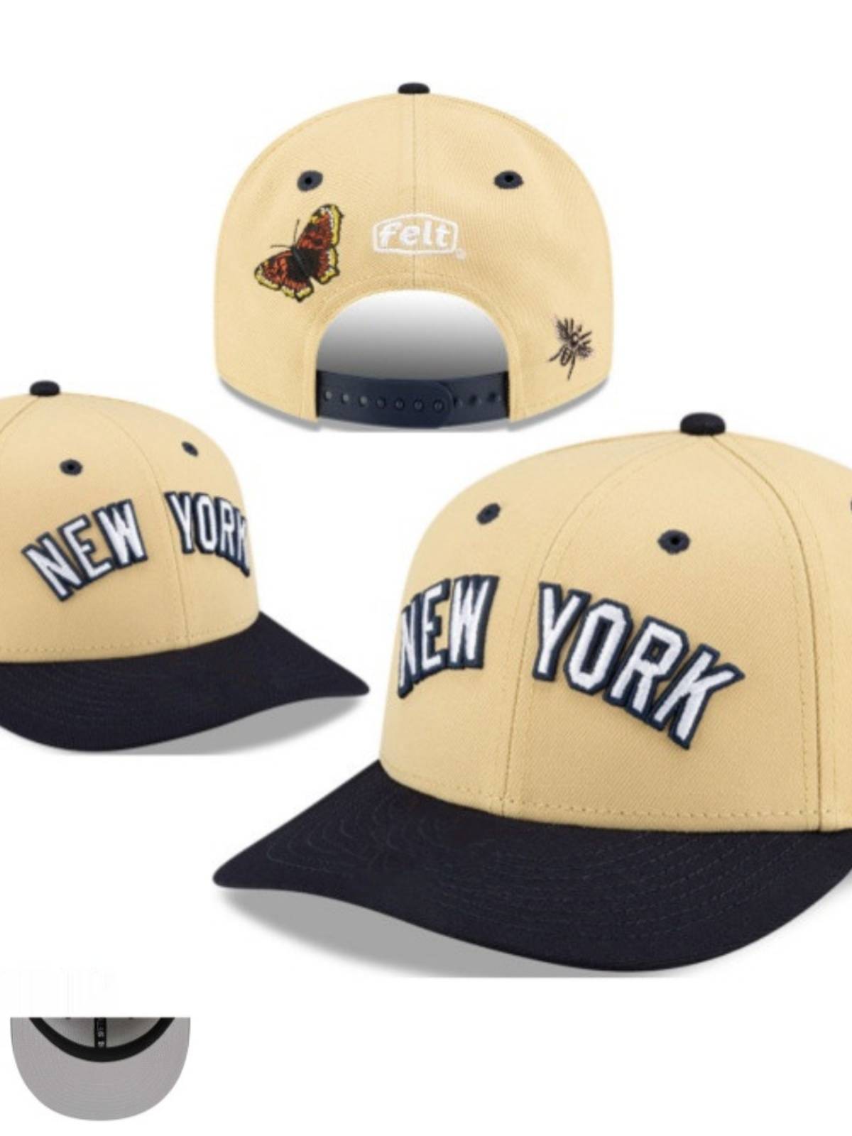 2024 Summer New American Professional Baseball League Team Yanji Team Men and Women Baseball Hat Duck Duck Tongue Hat