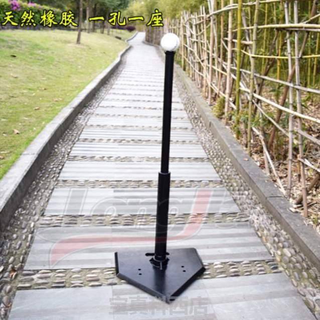 Practice sticks {baseball set standingball training device to strike rubber one set of five holes