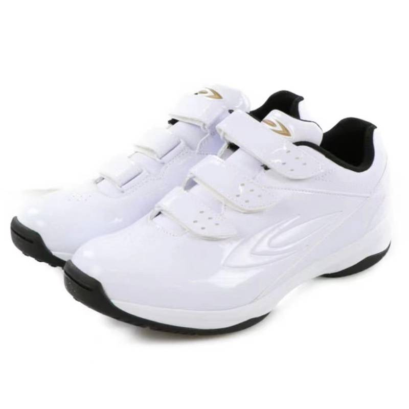 2024 new professional broken nail baseball shoe base shoes site shoes referee shoes adult youth black white