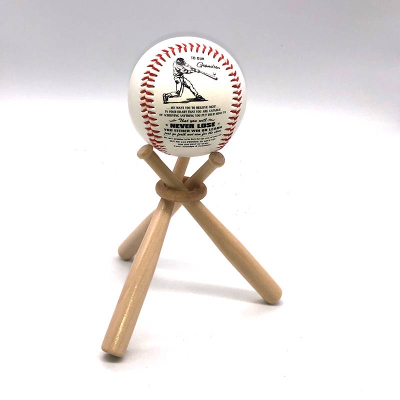 Baseball Book Style Style Farball Displaying the Line Bar Bar Base Motor Table Mini Desktop Decoration Display Ball Too